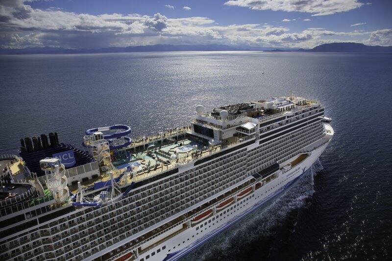 Norwegian Bliss in Ketchikan, Alaska Norwegian Bliss in Ketchikan, Alaska